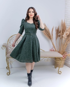 vestido Gleice verde