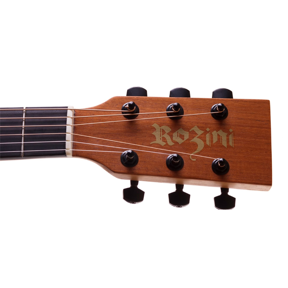 Violão Rozini Custom Folk Aço RX340.AC.F.M Fosco Em Mogno