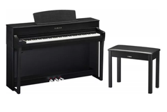 Clavinova Piano Digital Yamaha CLP-735B Preto - comprar online