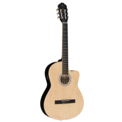 Violão Vogga Elétrico VCE310NT Clássico Cutaway Natural