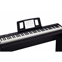 Piano Digital Roland 88 Teclas FP-10 Preto Com Estante E Pedal De Sustain Simples na internet