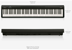 Piano Digital Roland 88 Teclas FP-10 Preto - Plander