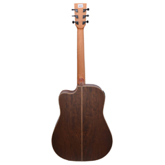 Violão Folk Eletroacústico Rozini Presença Brasil RX315-ATFCTLP Cutway Aço Natural Fosco - comprar online