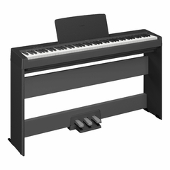 Piano Digital Yamaha P-145B Preto 88 Teclas Fonte Bivolt com Suporte Madeira e Pedal Triplo - comprar online