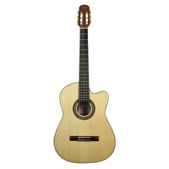 Violão Flat Eletroacústico Rozini Presença Brasil RX515-BTFCTLP Nylon Natural Fosco