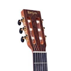 Violão Flat Acústico Rozini Premium RX621-ACNCTLP Nylon Natural Brilhante - Plander