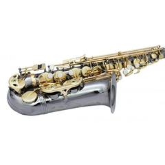 Sax Alto Eagle SA500BG Preto Onix com chaves Laqueadas e Gravação Especial - comprar online