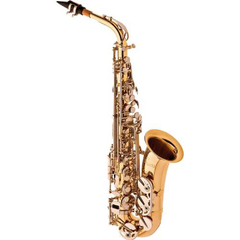 Sax Alto Eagle SA500LN Laqueado com Chaves Niqueladas