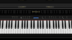 Piano Digital Roland LX708-PE Preto Polido - Plander