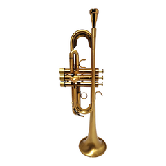 Trompete Symphonic Dó(C) Solpac Miro TRS40 Profissional Escovado