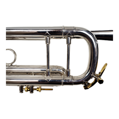 Trompete Sib Bach Stradivarius 37M Prateado - Usado (3294) - loja online