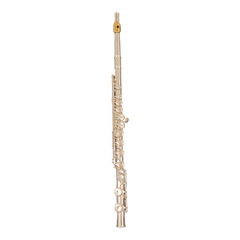 Flauta Transversal Yamaha YFL411 Cabeça de Prata - Usada (8298)
