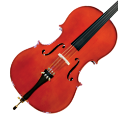 Violoncelo 3/4 Michael VOM30 Tradicional Madeira Maciça - Ajustado - comprar online