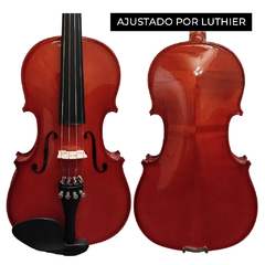 Violino 1/2 Michael VNM11 Madeira Maciça - Ajustado