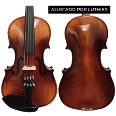 Violino 4/4 Michael VNM49 Estojo, Arco e Ajuste Profissional
