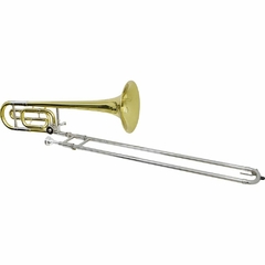 Trombone de Vara com Rotor Sib/Fá NY TB200VR Laqueado, Estojo e Bocal na internet