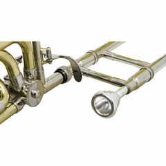 Trombone de Vara com Rotor Sib/Fá NY TB200VR Laqueado, Estojo e Bocal - loja online