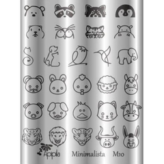 Apipila Minimalista M10 - Animais. Bichos