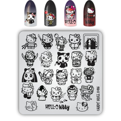 Placa S6 (Candy Skull) Hello Kitty