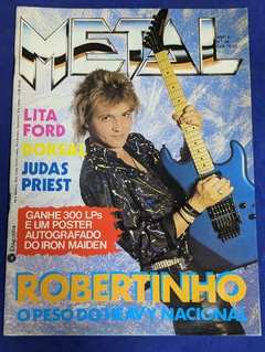 Metal N°24 Revista 1986 Robertinho do Recife Completa