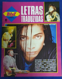 Bizz Letras Traduzidas Nº 38 L - Revista 1988 Terence trent D'Arby
