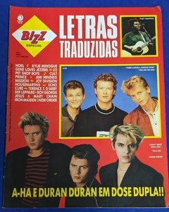 Bizz Letras Traduzidas Nº 42 L - Revista 1989 A-Ha E Duran Duran