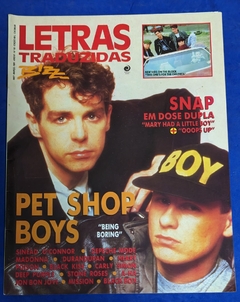 Bizz Letras Traduzidas Nº 68 L - Revista 1991 Pet Shop Boys