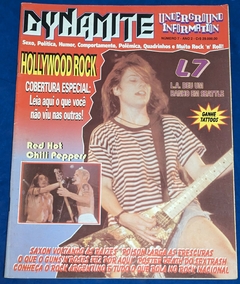 Dynamite Nº 7 - Revista 1993 Red Hot Chili Peppers L7