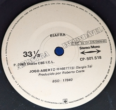Biafra - Jogo Aberto - Compacto Promo 1982