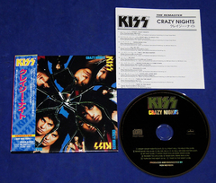 Kiss - Crazy Nights - Cd Mini Lp 1998 Japão