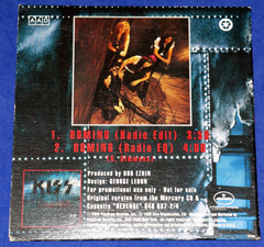 Kiss - Domino - Cd Single Promo 1992 Usa Revenge - comprar online