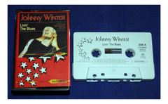 Johnny Winter - Livin' The Blues - Fita Cassete - 1989 Eu