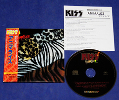 Kiss - Animalize - Cd Mini Lp 1998 Japão