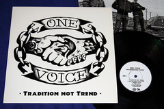 One Voice - Tradition Not Trend - Lp 2018 Alemanha