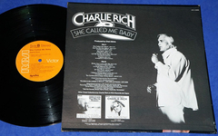 Charlie Rich - She Called Me Baby - Lp - Usa - 1974 - comprar online