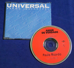 Paulo Ricardo - Amor De Verdade - Cd Single - 1999 - Promo