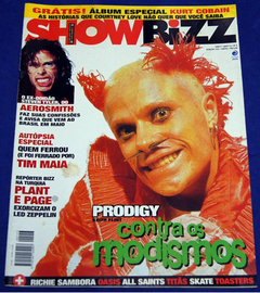 Show Bizz Nº 153 Revista Abril 1998 Keith Flint