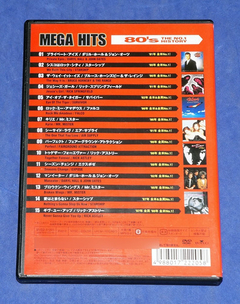 Mega Hits 80's - The Number One History Dvd Japão 2004 - comprar online