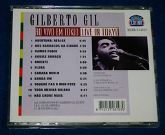 Gilberto Gil - Ao Vivo Em Tokio Live In Tokyo Cd Portugal - comprar online