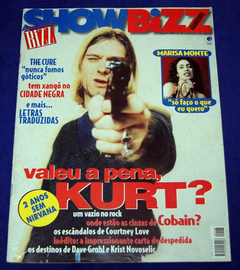 Show Bizz Nº 128 Revista Março 1996 Kurt Cobain