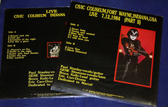 Kiss - Heaven´s On Fire - Live 1984 2 Lps 1984 Usa - comprar online