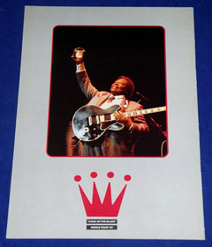 B.b. King - King Of The Blues World Tour 89 Tourbook 1989 Eu - comprar online