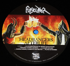 Flagelador / Axecuter - Headbangers Afterlife Lp 2017 Lacrado - Neves Records