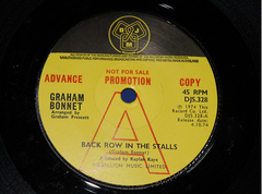 Graham Bonnet - Ghost Writer In My Eye 7 Single 1974 Promo - comprar online