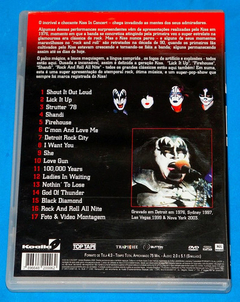 Kiss - In Concert - Dvd - Brasil - 2008 - comprar online