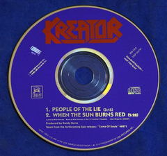 Kreator - People Of The Lie - Cd Single Promocional 1990 Usa - comprar online