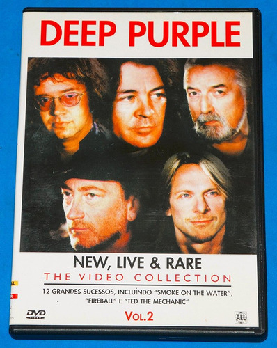 Deep Purple - New, Live & Rare Vol.2 - Dvd - Brasil