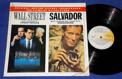 Wall Street / Salvador - Trilha Dos Filmes - Lp - 1987