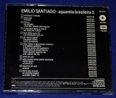 Emilio Santiago - Aquarela Brasileira 3 - Cd 1990 - comprar online