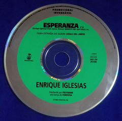 Enrique Iglesias - Esperanza - Cd Single - 1998 - Promo